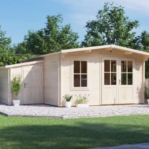 Rhine SideStore Log Cabin