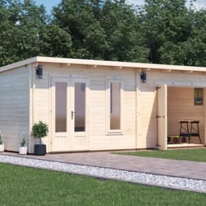 EvilGenius Log Cabin and Workshop
