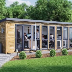 Titania INSULATED Garden Office – Left
