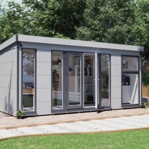 Dominator Composite Pent Garden Office – Solid