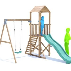 SquirrelFort 4 Climbing Frame