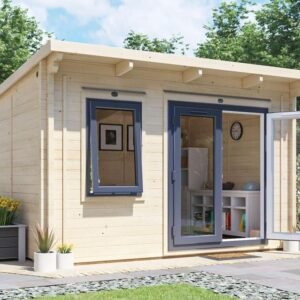 Terminator with uPVC INSULATED Log Cabin
