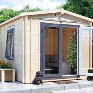 Avon with uPVC INSULATED Log Cabin
