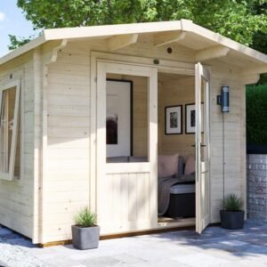 Avon Log Cabin with uPVC