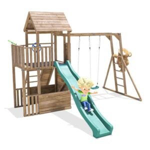 BalconyFort Max Monkey Bars Double Swing