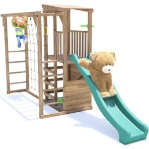 ChallengeFort Climbing Tower Green Slide