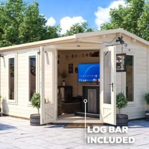 DaftBadger Pub Shed Log Cabin