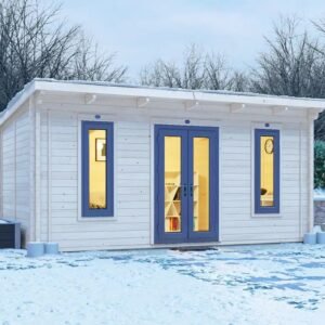 Terminator with uPVC INSULATED Log Cabin