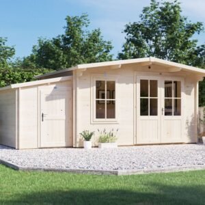 Rhine SideStore Log Cabin