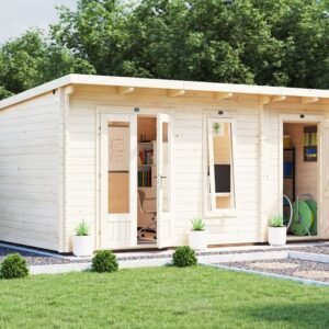 EvilAmy Multi Room Log Cabin