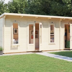 EvilAmy Multi Room Log Cabin