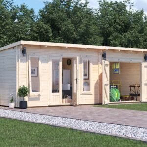 EvilGenius Log Cabin and Workshop