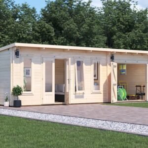 EvilGenius Log Cabin and Workshop