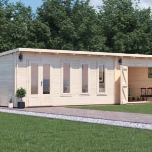 EvilGenius Log Cabin and Workshop