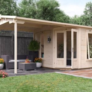 FuriousPigeon Log Cabin Gazebo