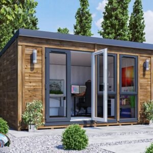 Titania INSULATED Garden Office – Left