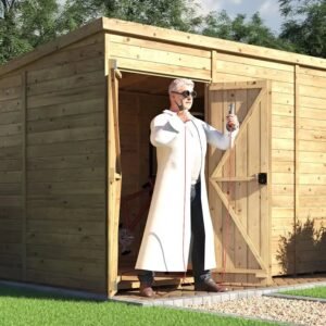Overlord Modular Pent Shed