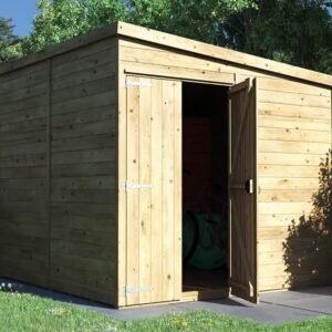 Overlord Modular Reverse Pent Shed