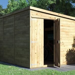 Overlord Modular Reverse Pent Shed