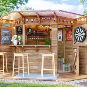 The Hangover Corner Garden Bar III Fully Loaded