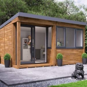 Helena INSULATED Garden Office – Left