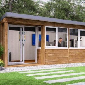 Helena INSULATED Garden Office – Left