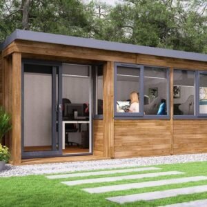 Helena INSULATED Garden Office – Left