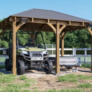 Leviathan Open Timber Framed Carport