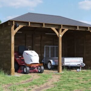Leviathan Double Timber Framed Carport