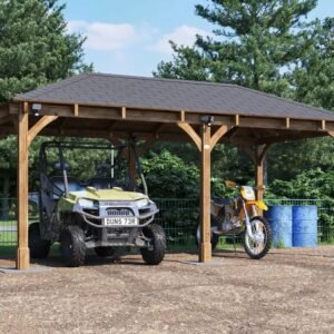 Leviathan Open Timber Framed Carport