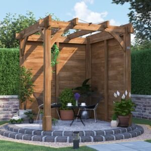Leviathan Solid Wall Pergola