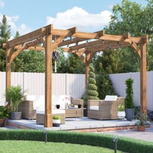 Leviathan Wooden Pergola