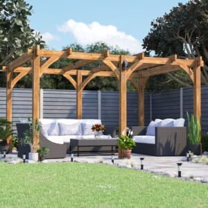 Leviathan Wooden Pergola