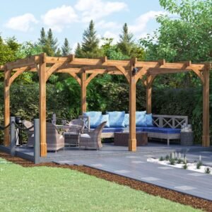 Leviathan Wooden Pergola