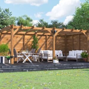 Leviathan Solid Wall Pergola