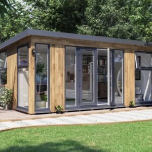 Dominator Pressure Treated Garden Office – Glazed