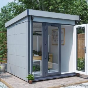 Dominator Composite Pent Garden Office – Solid