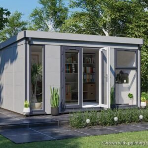 Dominator Composite Pent Garden Office – Solid