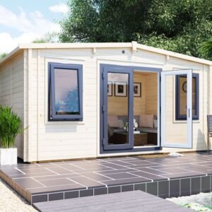 Severn with uPVC INSULATED Log Cabin