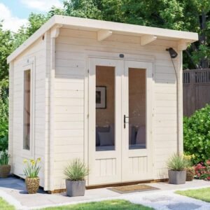 Terminator Pent Log Cabin