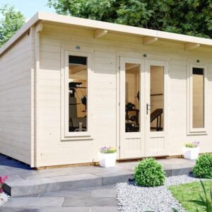 Terminator Pent Log Cabin