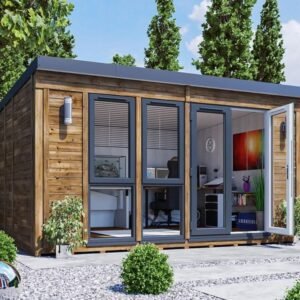 Titania INSULATED Garden Office – Right