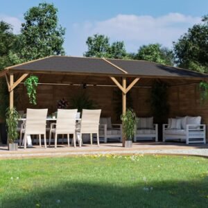 Utopia 630 Walled Gazebo