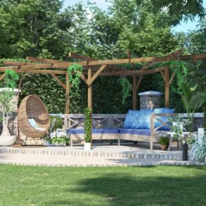 Utopia Triangle Corner Pergola