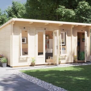 EvilAmy Multi Room Log Cabin