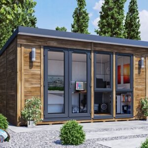 Titania INSULATED Garden Office – Left