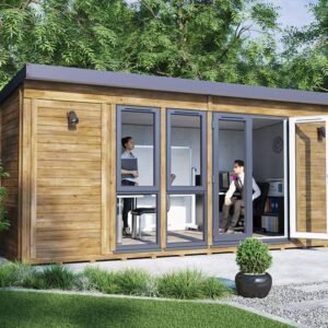 Titania INSULATED Garden Office – Right